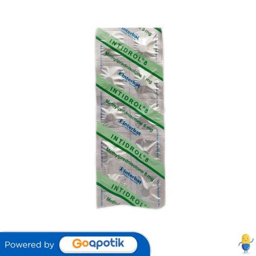 INTIDROL 8 MG STRIP 10 TABLET