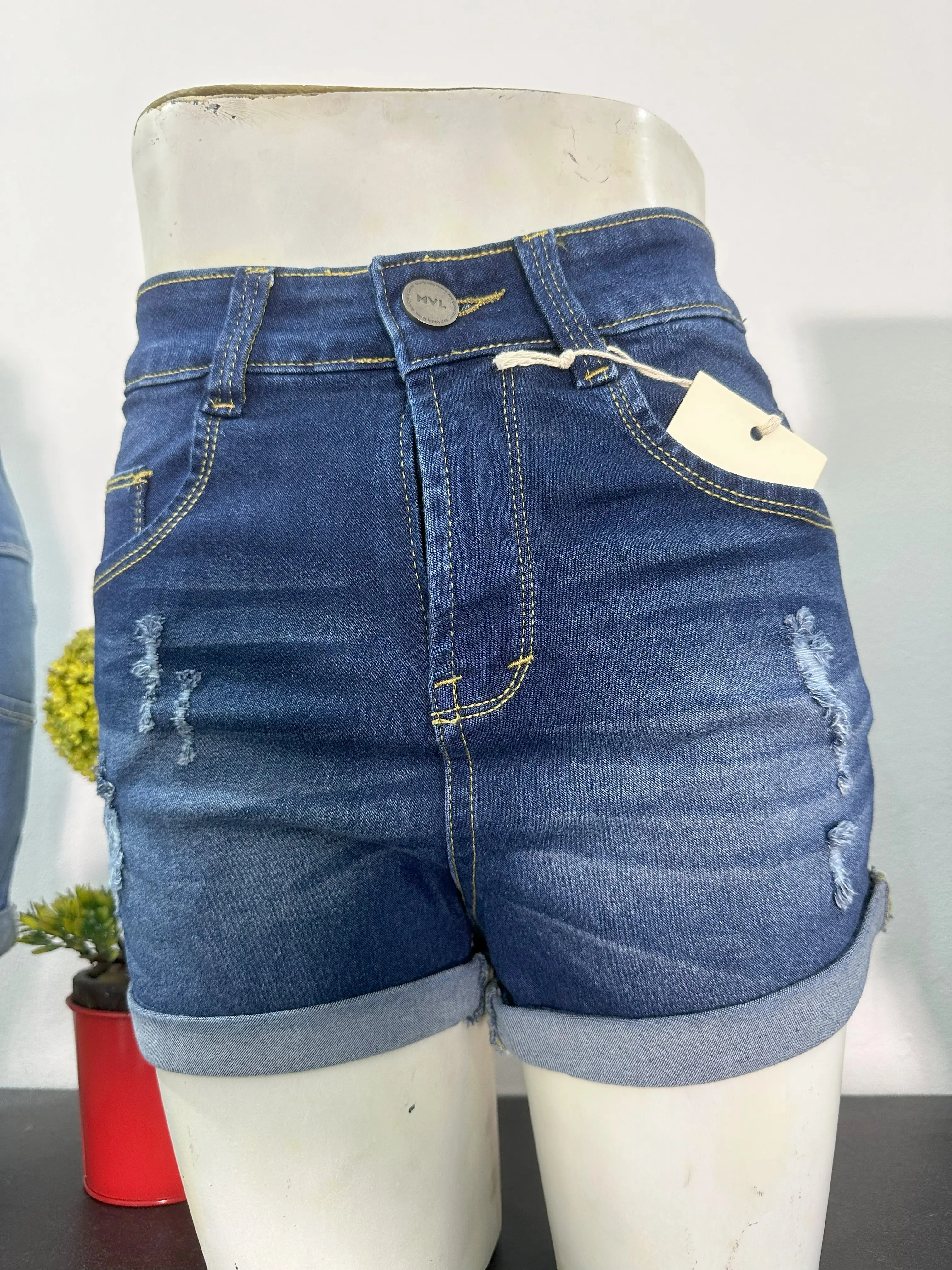 GoJeans HOTIE - Celana Hotpants Wanita HOTIE - Size 27-34 - BIRUTUA/SNOWBLACK/HITAM/SNOW