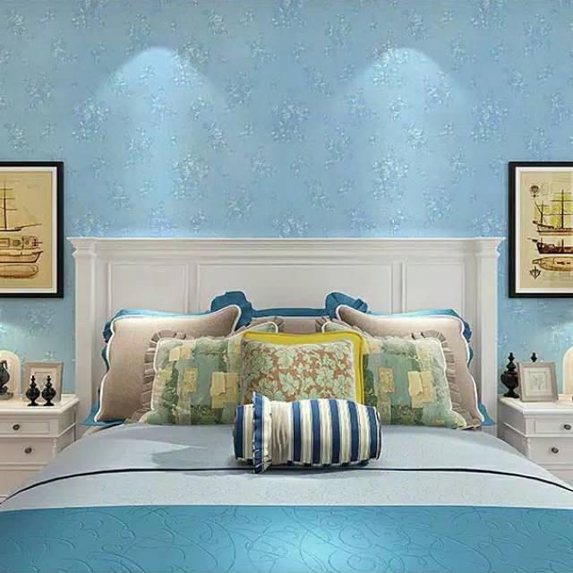 Wallpaper Stiker Dinding Ruang Tamu Sticker Dinding Polos Wallpaper Dinding Motif Embos 8