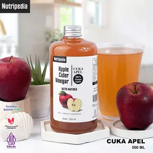 NUTRIPEDIA CUKA APEL 500 ML - APPLE CIDER VINEGAR