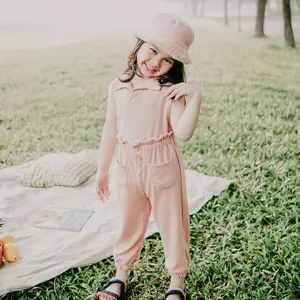 HYPO DIPO - Sisy Girl Set Setelan Anak Perempua One Set Kerah Anak Cewek Tanktop Jogger usia 1-8 Tahun