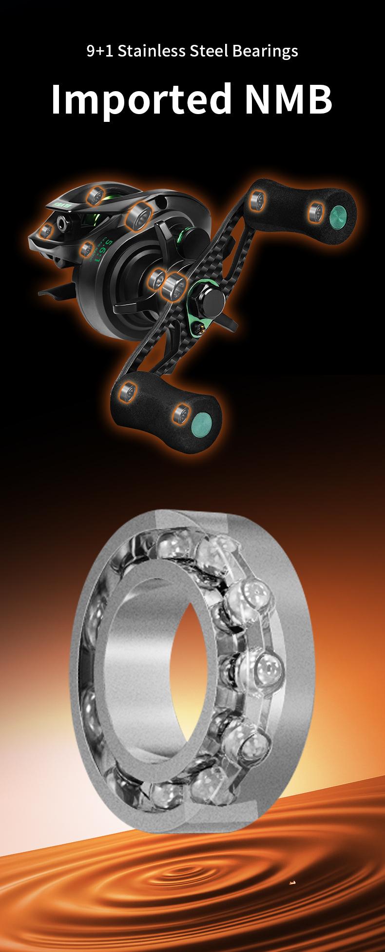 Cadence Elves II Ultralight Baitcasting Reel(Left Hand Version), Ultralight 93g,Kekili Mikro,Nisbah Gear 5.6:1,Brek 3kg,Galas 9+1,Casting 0.5G,Sesuai untuk Umpan Toman,Umpan Sebarau,Memancing Gewang,Memancing Air Tawar Cadence Elves II Ultralight Baitcasting Reel(Left Hand Version), Ultralight 93g,Kekili Mikro,Nisbah Gear 5.6:1,Brek 3kg,Galas 9+1,Casting 0.5G,Sesuai untuk Umpan Toman,Umpan Sebarau,Memancing Gewang,Memancing Air Tawar