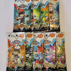 1 set Kartu boboiboy pek fusion techno breaker staterdeck elemental Asli card 1/9 -9/9