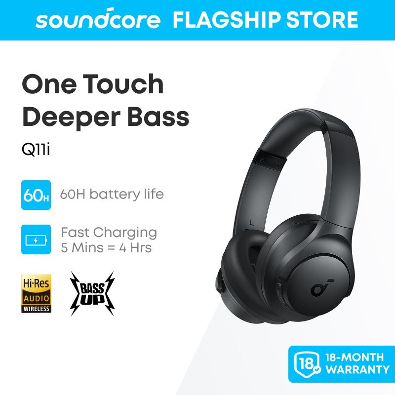 soundcore-Anker Tai nghe Bluetooth không dây Soundcore - Anker Q11i A3005 Tai nghe qua tai Âm trầm sâu Thời gian chơi 60H Âm thanh độ phân giải cao Đệm tai Có Thể Tháo Rời Kết nối đa điểm