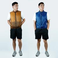Gambar Trijee Vest Jaket Rompi Olahraga Lari Cycling Zipper Polyester Tanpa Lengan Pria Wanita Unisex - Tyler - Beige, XS dari Trijee Sportswear Kota Administrasi Jakarta Barat 4 Tokopedia