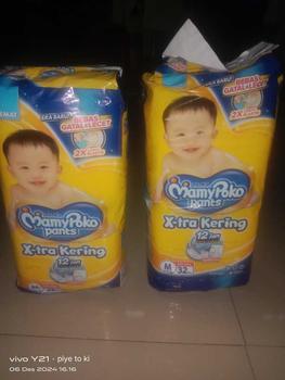 Product Review of (2ball jatim)mamypoko dan popok merk lain(babyhappy,sweety) paket 2ball Diapers Popok from S**🦾 0