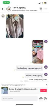 Product Review of ( 1-100 )  Kemeja Croptop Oval Wanita Model Terbaru - Oversize, Atasan, Linen, Baju, Katun, Casual, Dewasa, Cewek, Panjang from M**y 2