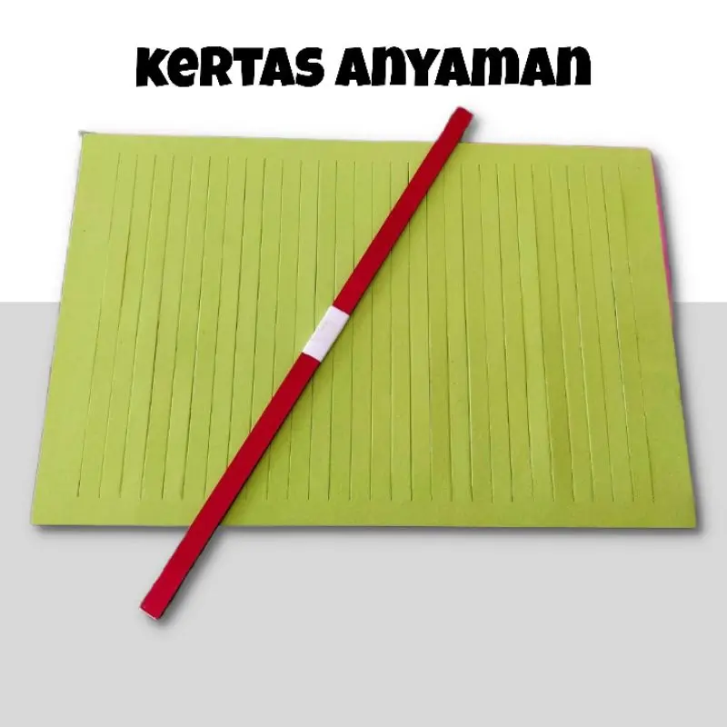 Set Kertas Anyaman HKMART Murah isi 5 pcs - Alat Tulis Kantor Paper Stationery