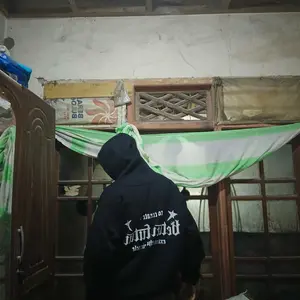 OFFLINE Hoodie Jumper Oversize BETTER FUTURE / SABLON MENYALA / reflektif / hoodie unisex pria dan wanita / hoodie aesthetic Fleece Panjang