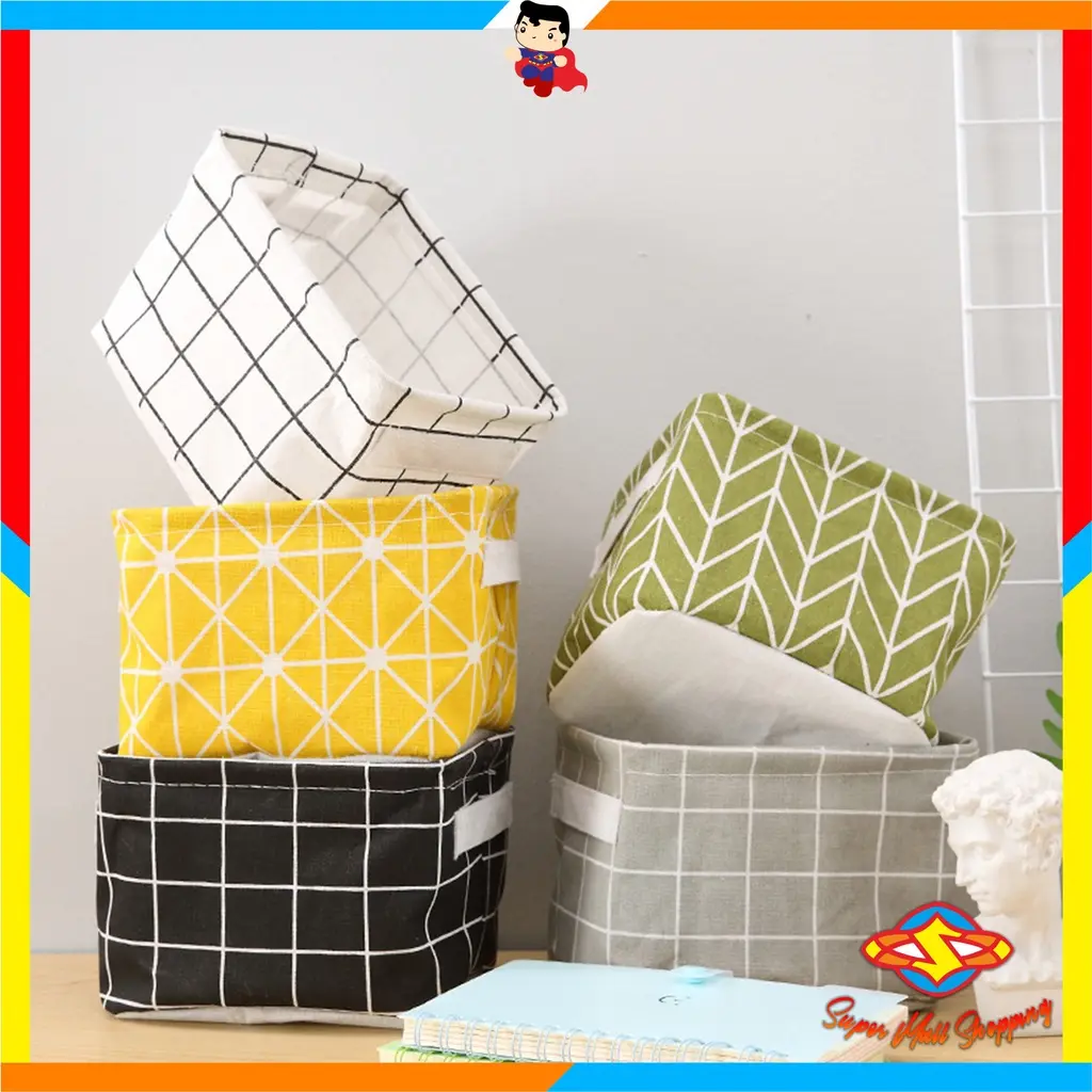 SMS Storage Box Keranjang Perlengkapan Rumah Multifungsi Box Organizer Tempat Penyimpanan Multifungsi