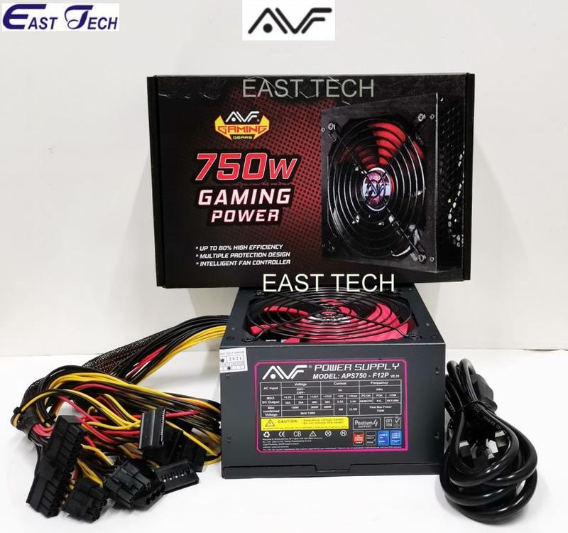 AVF Power Supply 500W 550W 500WATT 550WATT 750WATT with 12CM - TikTok ...