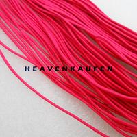 Gambar Tali Elastis Kecil Bulat Diameter 1,5 mm Melar Molor Warna Pink Fanta Harga Per  Meter Aksesoris - pink fanta dari Heaven Kaufen Kota Malang 3 Tokopedia