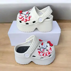 Sandal Baim Anak Cewek Fuji Motif Hello Kitty Baim Kodok Karet EVA Fashion Anti Licin  Terbaru Sepatu