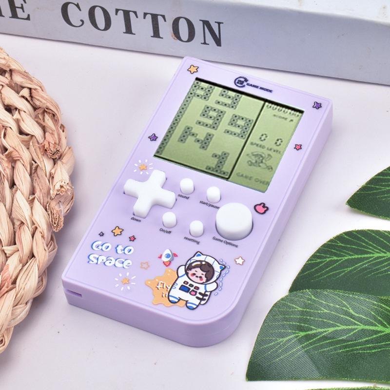 Máy chơi game cầm tay cổ điển Tetris cho trẻ em - đồ chơi điện tử hoài niệm