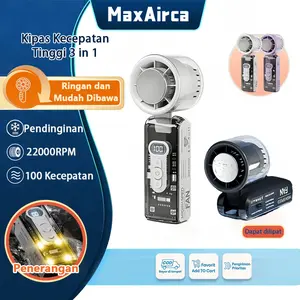 MaxAirca Kipas turbo berkecepatan tinggi，16° Kipas pendingin semikonduktor，Dapat dilipat