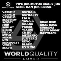 Gambar SABLON WORLDQUALITYCOVER Sarung jok motor cover jok motor pelindung body jok motor universal vario beat scoopy aerox nmax fazzio fino nex soul gt universal jok motor - hitam, JOK KECIL SABLON dari worldqualitycover Kab. Cilacap 3 Tokopedia