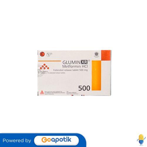 GLUMIN XR 500 MG BOX 30 KAPLET