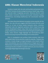 Gambar Detak Pustaka - 1001 Alasan Mencintai Indonesia dari Detak Pustaka Kab. Lamongan 3 Tokopedia