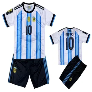 SETELAN ANAK ARGENTINAA MEESI FULL PRINTING/SET BAJU ANAK/CLUB BOLA/SET JERSEY ANAK/WORLDCUP 2026