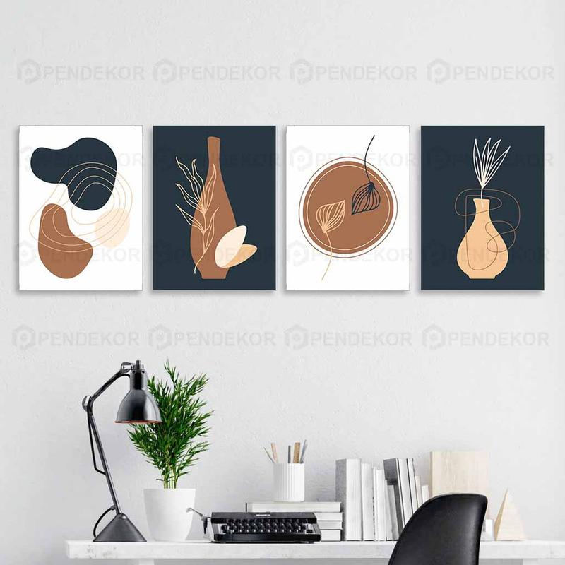 Hiasan Dinding Abstrak - Walldecor Minimalis - ABSTRAK-KECIL-11-14 0