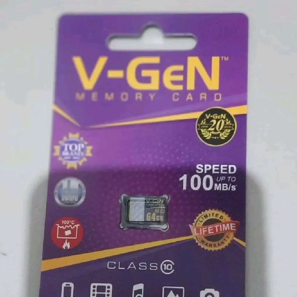 micro sd card vgen turbo series memory card 128 gb 64gb 32gb class 10 memori sd card vgen 128 gb 512 gb 1TB 2Tb microsd v gen