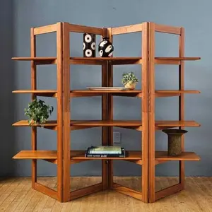 Rak Pot Bunga Rak Buku Rak serbaguna Rak Lipat Rak Kayu