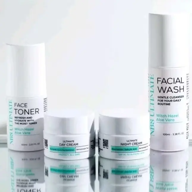 ￼NBS PAKET ULTIMATE BOOSTER SKINCARE BPOM REMAJA PERAWATAN CEWEK COWOK HALAL MUI( FREE GIFT) Wajah