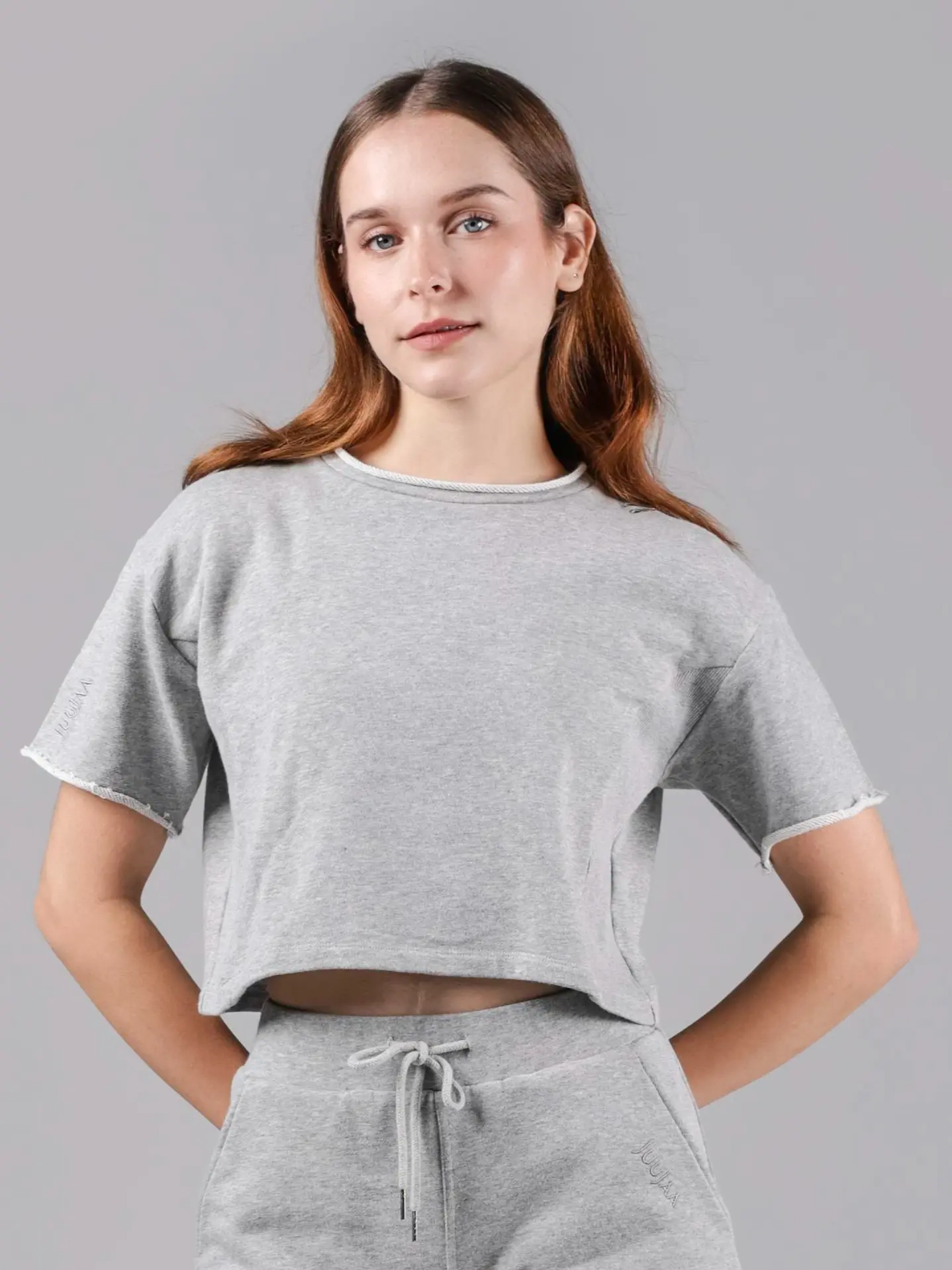 JUUJAA French Terry Raw-Edge Tee