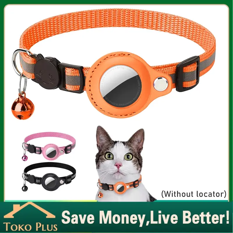 Pet Apple AirTag Kalung Collar Kucing Airtag GPS Tracker Anti Theft Anjing Kucing 0