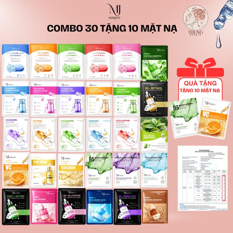 Mặt Nạ Serum Tinh Chất Tá.i Tạo Da Phu.c Hồi Da vi.tamin A, C, E Cấp Ẩm Dưỡng Trắng Giúp Da Căng Bóng Mềm Mịn Colla.gen Làm Đẹp Da Dưởng Ẩm Da Đắp Mặt