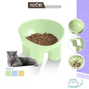 FOCAT X Mangkuk Makanan Anjing M44 / Tempat Makan Hewan Kucing Anjing Peliharaan Pelindung Leher Anabul