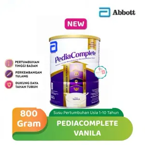 PEDIASURE COMPLETE VANILA 800GR | PEDIACOMPLETE VANILA (1-10 TAHUN) 800 GR