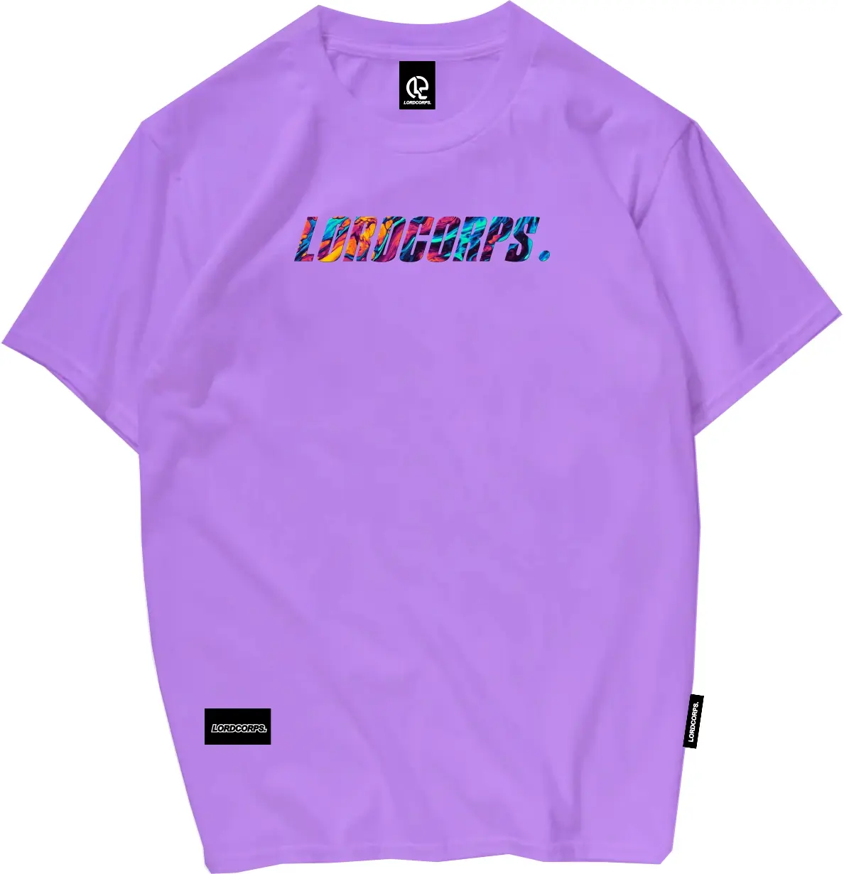 Kaos pria wanita distro Lordcorps art Livi T-shirt Ungu