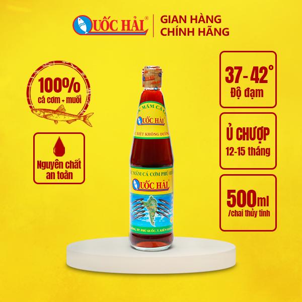 Nước mắm Phú Quốc Quốc Hải Chai 500ml Đặc Biệt