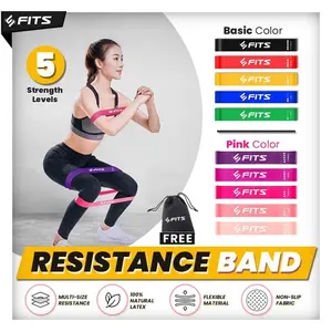 Sfidn Fits Resistance Band Yoga / Olahraga / Senam / Aerobic Terlaris