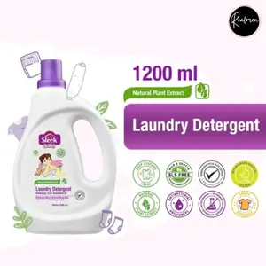 Sleek Baby Laundry Detergent cair - 900ml/1200ml/500ml/450ml