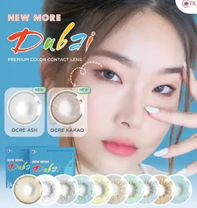 [BELI 3 GRATIS CAPITAN] SOFTLENS NEW MORE DUBAI KINNILENS X YAYANK| DIA 14.5 MM | WATER 42% Contact Lens soft