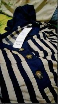 Product Review of SETELAN SALUR LD 110 120 130CM XL XXL SETELAN KATUN RAYON TWILL 116554 - SET MOTIF SALUR WANITA jumbo soft peach murah Baju Celana Kancing from h**a 1
