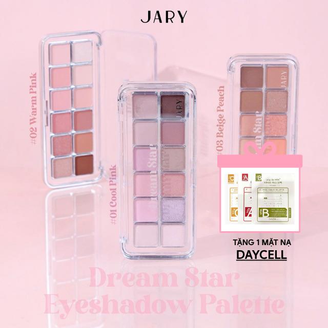 Bảng phấn mắt 12 ô Jary Dream Star Eyeshadow Palette
