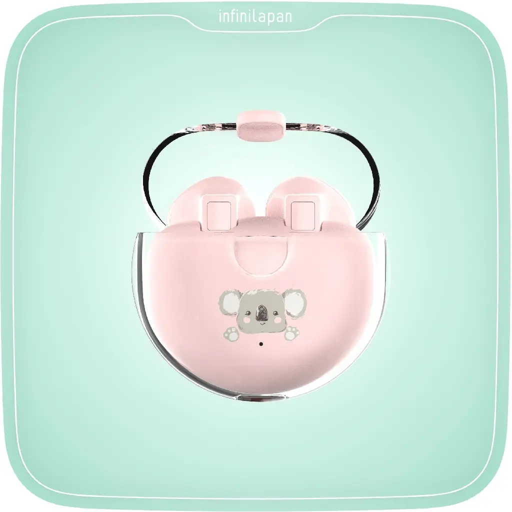 {Ready Stock}Infinilapan TWS Low latency + low power headset + ENC call noise reduction bluetooth5.3 Headset  Cool /Cute Low Latency 40ms Stereo Sound Effect bluetooth lighting  Headphoness Pink Wireless Earphone tws  full wibu Bass