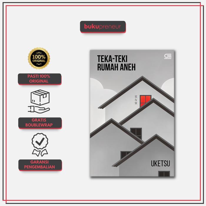 Gambar Teka Teki Rumah Aneh -Uketsu dari Bukupreneur Kota Bogor Tokopedia