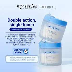 MY SERIES CELLULOSE TONER PAD SOOTHING AND EXFOLIATING PAD 60 PAD