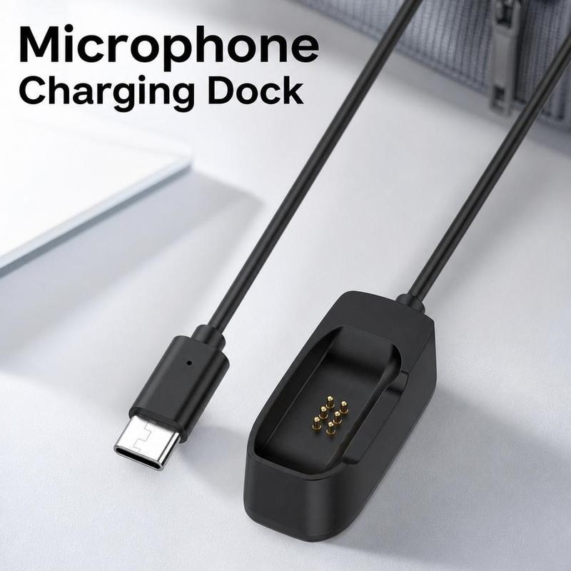 Cáp sạc từ tính và dock cho bộ thu DJI Mic Mini 2 và micro DJI Mic 3