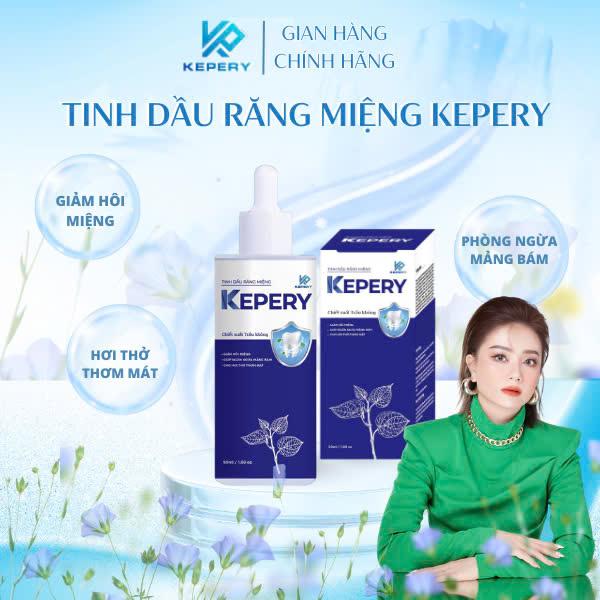 KEPERY Chai 50ml Lớn Serum khử mùi hôi miệng - Tinh dầu thơm miệng -Xịt thơm miệng- Hỗ trợ làm thơm vòm miệng sạch nướu sạch răng giảm mảng bán trên răng.