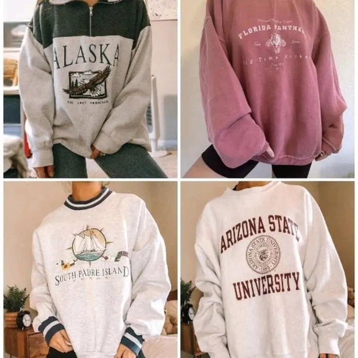 Kaos & Crewneck Vintage Pria dan Wanita kode 1 - 50 Sweatshirt 1