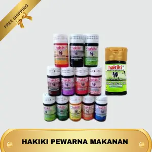 HAKIKI PEWARNA MAKANAN 15ML Warna Lengkap Untuk Makanan Kue Baking