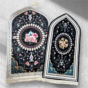 Paket isi 2pcs Sajadah Qubah Kubah Couple Sepasang Besar dan Midi