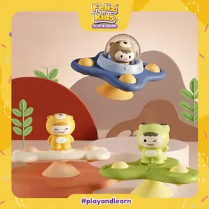 [FELIZKIDS] [FK84] Mainan Fidget Spinner Anak Pop it Mainan Mandi Bayi Spinner Putar Mainan Genggam Sensor Motorik Bayi/ mainan bayi Bayi Spinning Suction