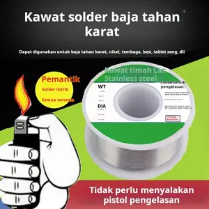 Kawat solder baru, kawat timah las universal, kawat solder bebas cuci, besi solder listrik tembaga-nikel, kawat solder artefak las baru