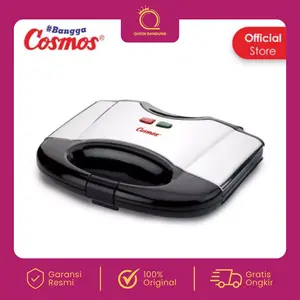 Cosmos Sandwich Maker CSM 2101 Silver Pemanggang Roti Otomatis
